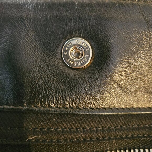 RIVE GAUCHE large tote bag in smooth leather - Picture 10 of 11